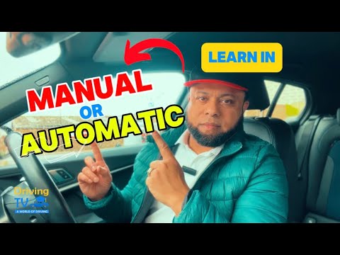 Learn in MANUAL or AUTOMATIC Car | Online Course Learn To Drive | Manual And Automatic Differences!