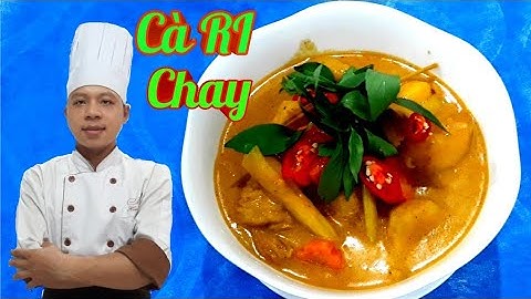 Hướng dẫn cách nấu món cà ri chay