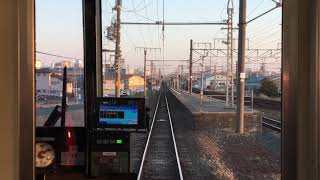 名鉄3500系 3512F 急行豊橋1610レ平井(信)〜豊橋駅