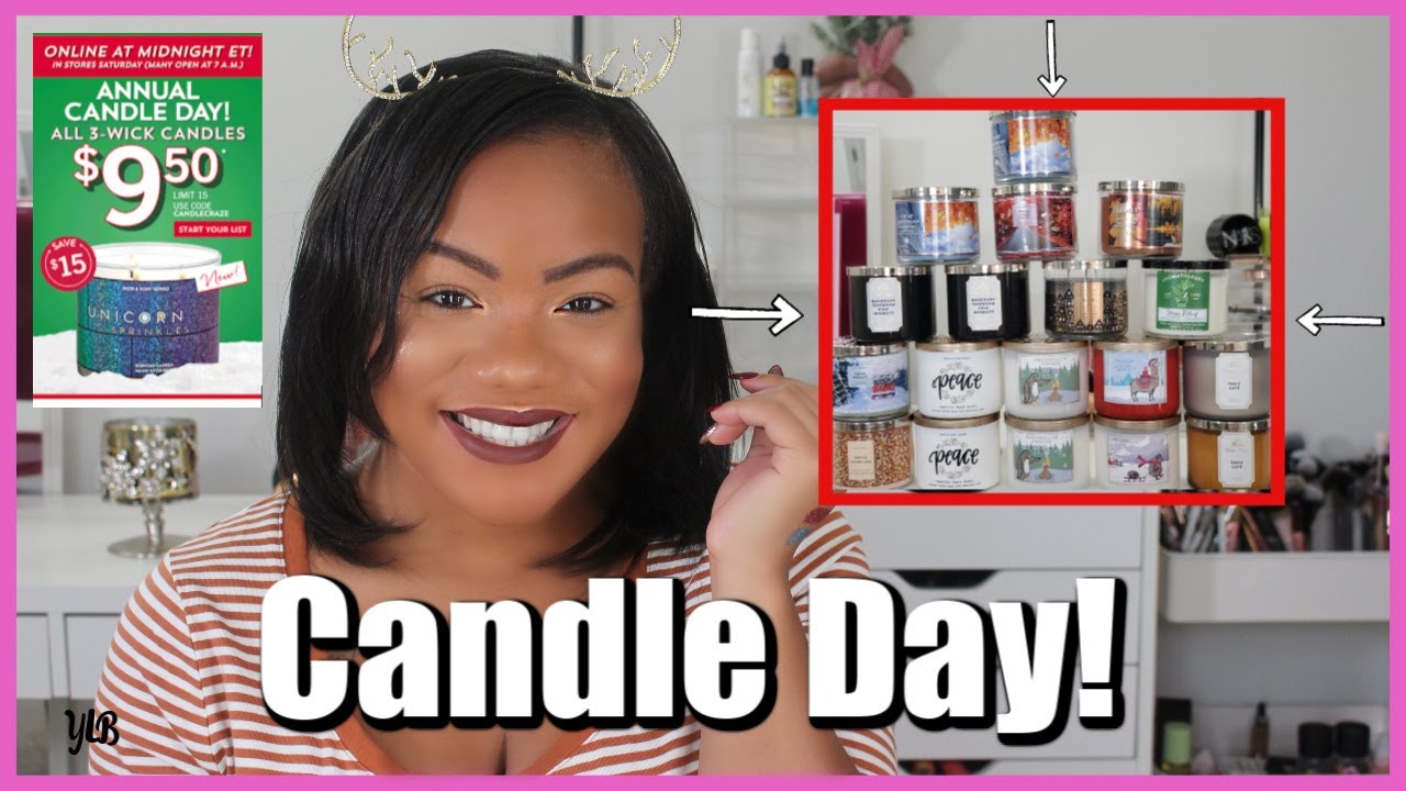 BATH AND BODY WORKS CANDLE DAY SALE HAUL 2019 YouTube