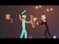 Minecraft Creatures Fight Each Other In People Playground (10)