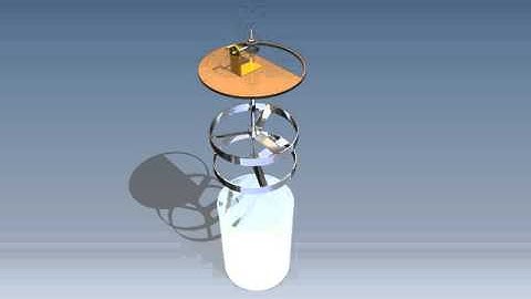 Mixer Animation - Autodesk Inventor Studio Animation