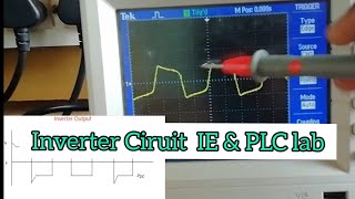 INVERTER CIRCUIT USING SL 100 BJT IE & PLC