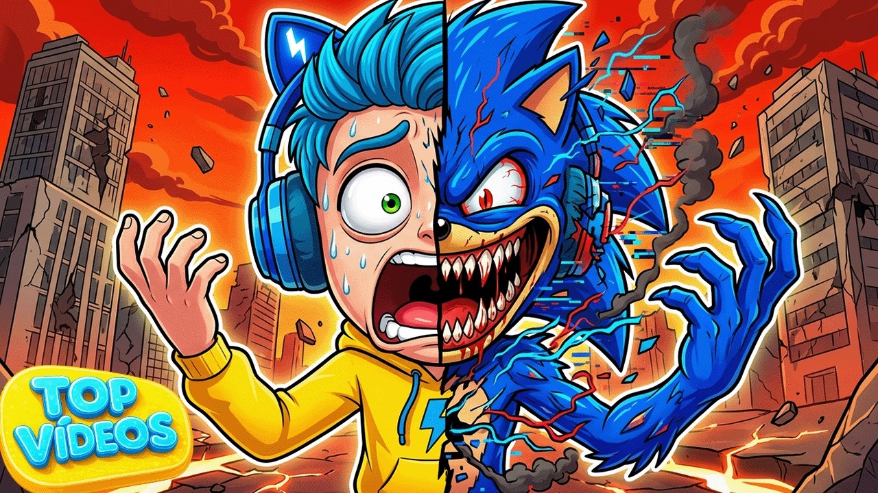 ⭐︎shin ⭐︎ SOCORRO! EU ESTOU VIRANDO O *Sonic Shin* NESSE VÍDEO! 👢💀 - YouTube