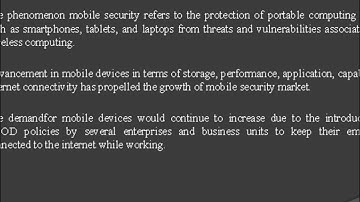 Global Mobile Security Market By Solution Report Forecast 2021