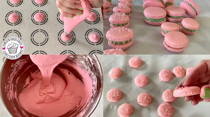 The Most PERFECT FOOL- PROOF MACARONS You'll Ever Make! Sharing The Step By Step RECIPE!!!