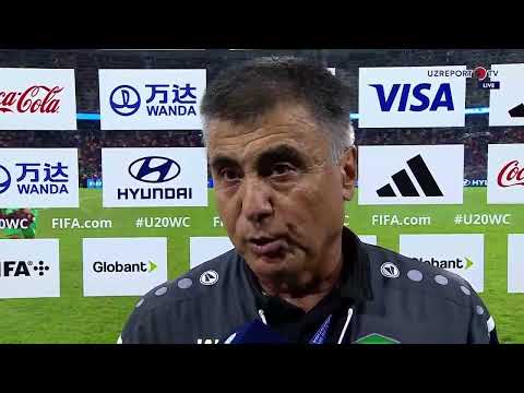 U20 O’zbekiston terma jamoaning ustozi Ravshan Haydarovning fikrlari