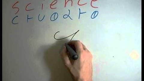 Science Symbols, Sigils, Glyphs, and logos - Dscript video symbol and glyph lessons