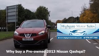 2013 Preowned Nissan Qashqai review. Buying a used Nissan Qashqai