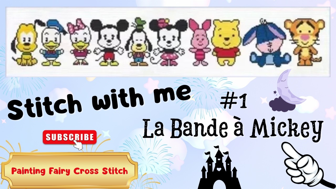 Partenariat Flosstube #48 #paintingfairycrossstitch @mafei-e6f -- 