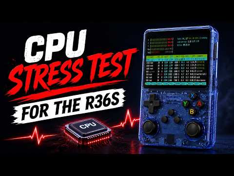 R36S CPU Stress Test Utility With Logging - Easily Max Out Your CPU!