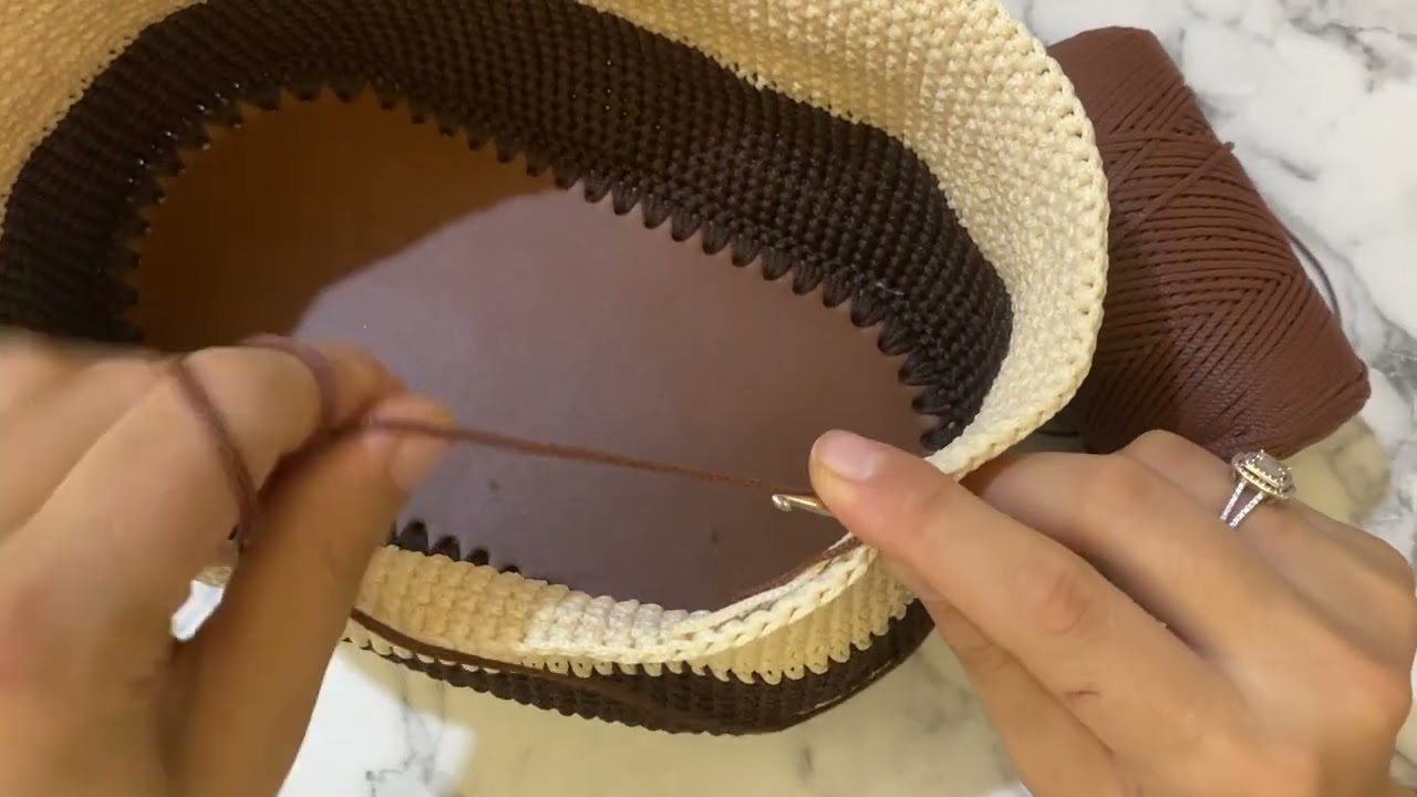 💫ÇANTADA RENK GEÇİŞİ 💫KALAN İPLERİN GİZLENMESİ