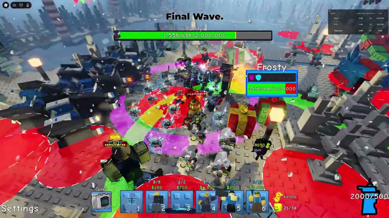 Doomspire Defense Santa Factory