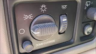 OldGuyDIY Replace 2001 Chevy Suburban Dimmer Switch $28, 5 Minutes. NBS Tahoe Silverado Sierra Yukon