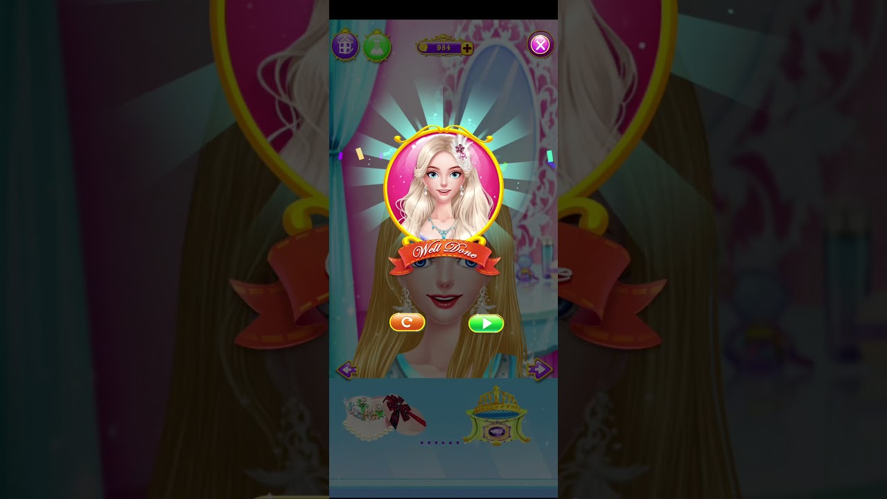 💄👗Cinderella Fashion Salon - Makeup & Dress Up(part-1)