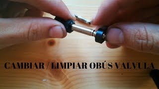 Cambiar/limpiar obus valvula bicicleta Mecánica Básica #2 