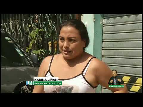 Mujer cae de un tercer piso al noroeste de Guayaquil