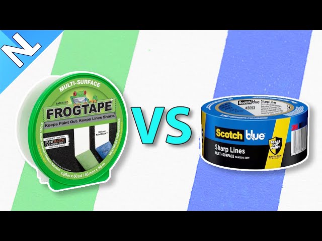 FrogTape Painter's Tape, Multi-Surface, Green, 48mm x 55m