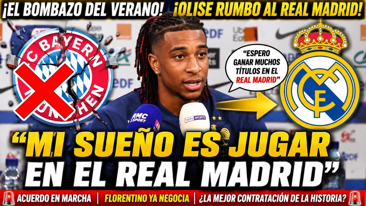 Michael Olise y el Real Madrid: la bomba que cambia todo