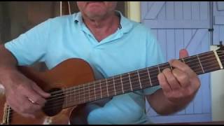 Video thumbnail of "Samba de una nota - tuto guitare"