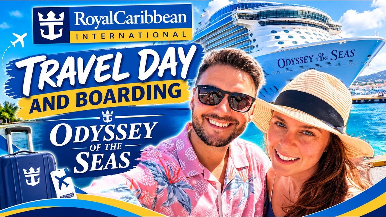 Travel Day - Royal Caribbean Odyssey of the Seas Day 1, Rome and Civitavecchia Port