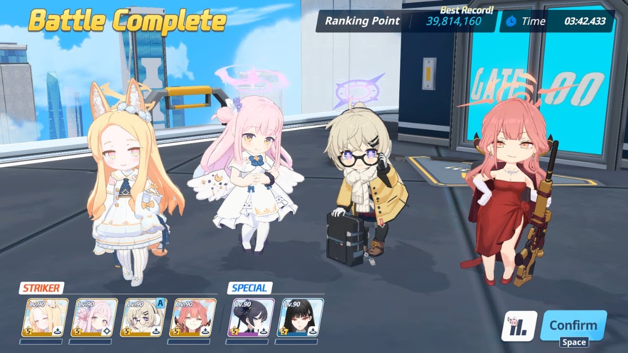 [Blue Archive] Total Assault - Hod Torment (Urban) 1T 39814160 Mika comp.