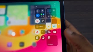 iPadOS 18: How to Add Calculator to Control Center on iPad