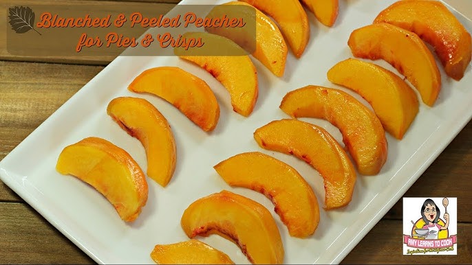 How to Peel Peaches - Sustainable Cooks