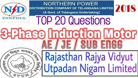 RVUNL & TSNPDCL TOP 20 MCQ with solution for AE/JE