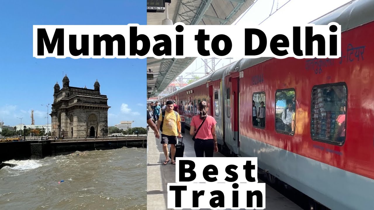 Rajdhani express | Mumbai to Delhi Rajdhani Train | CSMT To Nizamuddin Train | CR Rajdhani