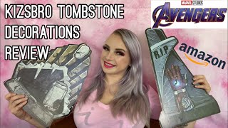 Kizsbro Halloween Tombstone Decorations - Avengers Theme - Amazon Product Review