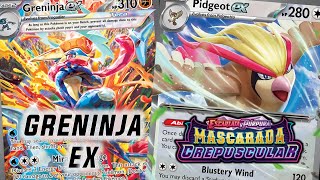 🌀 Greninja ex ¡Mucho más poderoso de lo que parece! - Twilight Masquerade / Mascarada Crepuscular