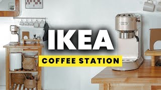 DIY COFFEE STATION | using budget IKEA products