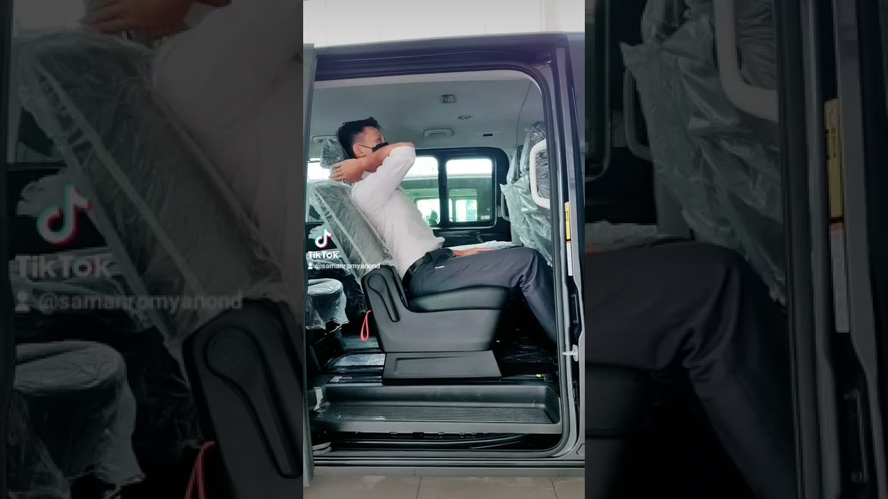 HYUNDAI STARIA 11 ที่นั่ง ปรับเบาะนอนอย่างไร #hyundai #staria #รถครอบครัว