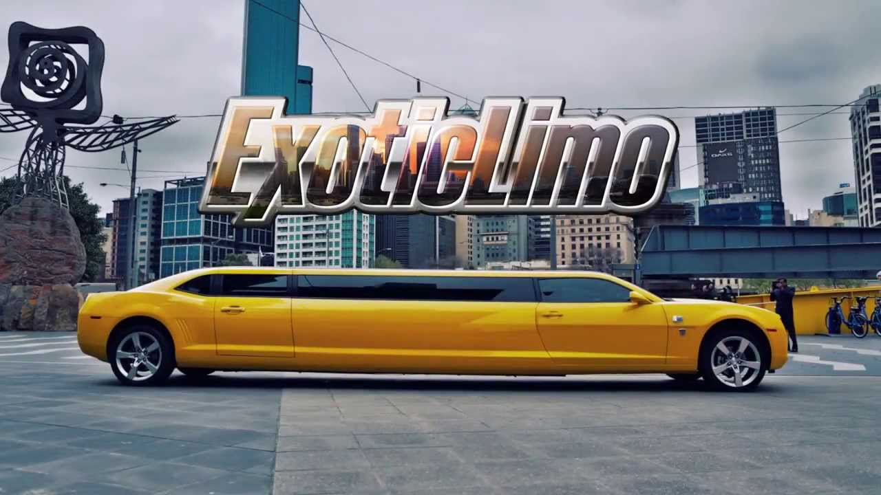 Transformers Bumblebee Chevy Camaro Limousine In Melbourne Limousine Chevy Camaro Transformers