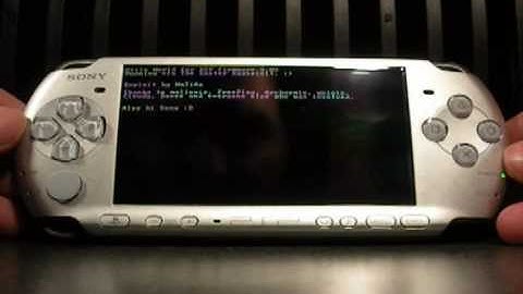"Hello World" Tiff Exploit PSP 3000 firmware 5.03 Informative narration