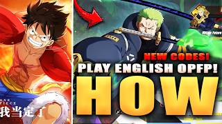*NEW CODES* HOW TO DOWNLOAD & PLAY ENGLISH ONE PIECE FIGHTING PATH! (gameplay & summons) screenshot 2