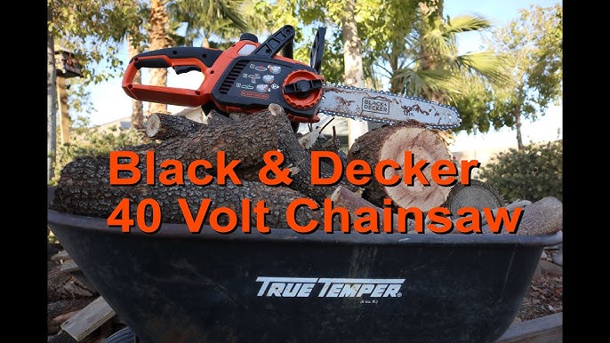 BLACK+DECKER LCS1020 20V MAX Lithium 10 in. Chainsaw 