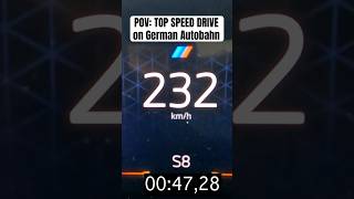 2024 BMW 520d TOP SPEED acceleration 0-232km/h #acceleration #topspeed