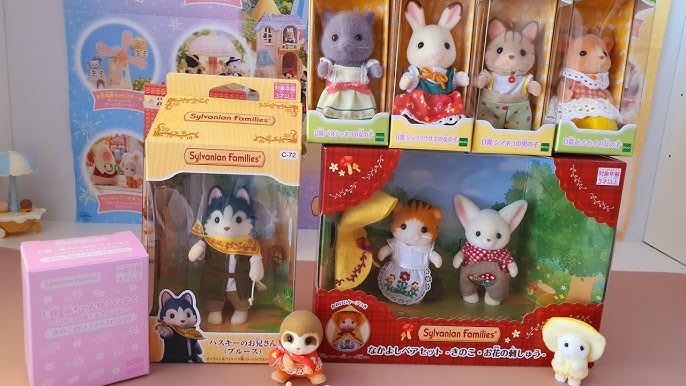 Sylvanian Families Baby's Toy Box Snow Rabbit & Panda Babies, Toys &  Character