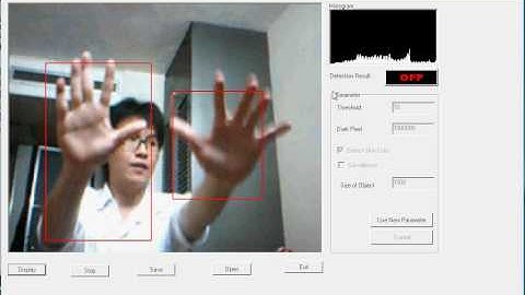 Sutipong  OpenCV skin detection