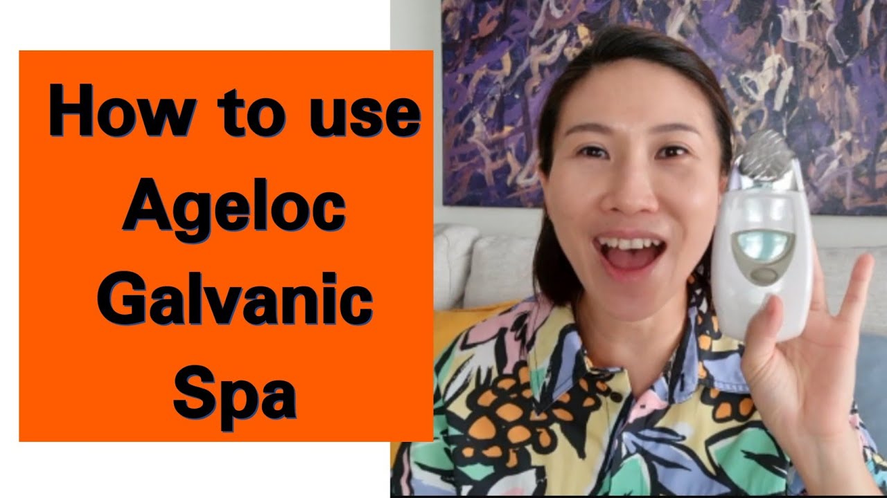 How to use Ageloc Galvanic Face Spa YouTube