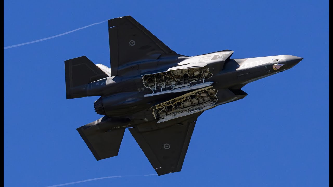 RAAF F-35 Display at Sydney Harbour on Australia Day 2026