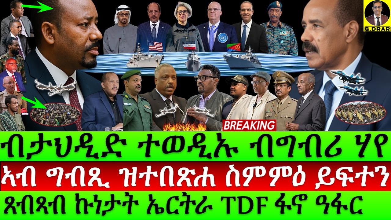 Oct-14ብታህዲድ ተወዲኡ ብግብሪ ሃየ I ጸብጻብ ኩነታት ኤርትራ TDF ፋኖ ዓፋር I Abiy Eyes Eritrea I Fano & TDF Devastate PP
