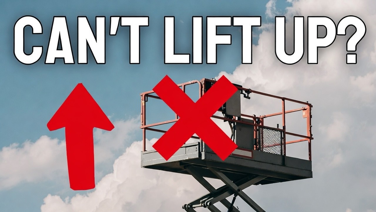 How to Troubleshoot｜Scissor Lift Goes Up but Won’t Reach Full Height?