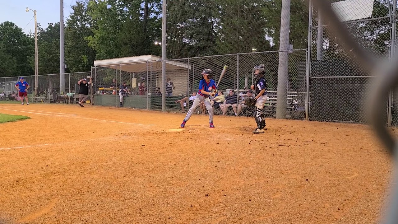 Irmo Little League 7/13/2020 at bat 2 part 1 of 2 YouTube