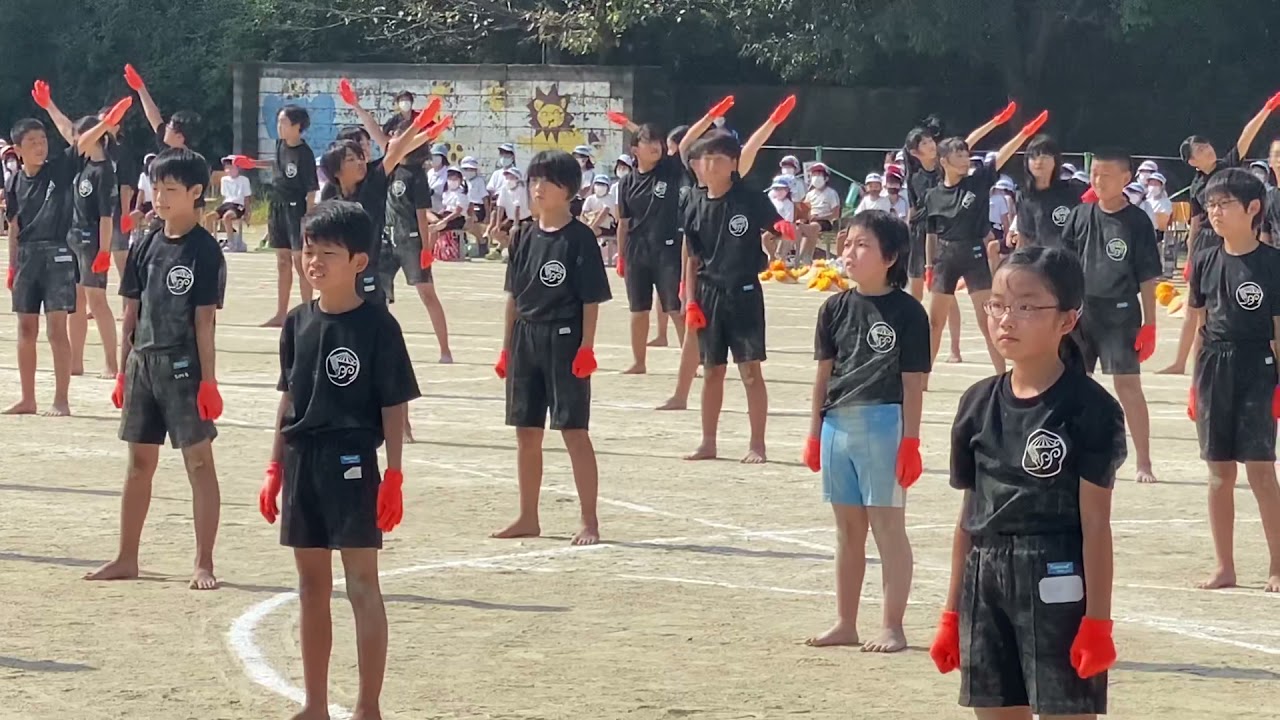 六年生運動会演舞！