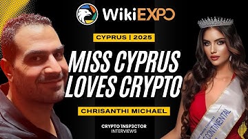 Crypto Inspector Interviews Miss Europe 2024 Representing Cyprus | Her Surprising Take on Crypto