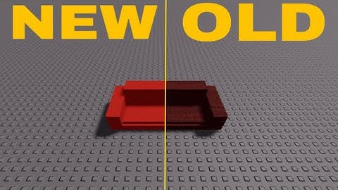 Roblox Studio: How to change the new materials back