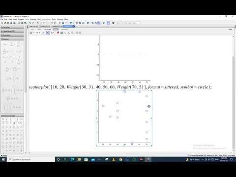 Learn Scatter Plots in Statistics (Maple Software)| leaason-2